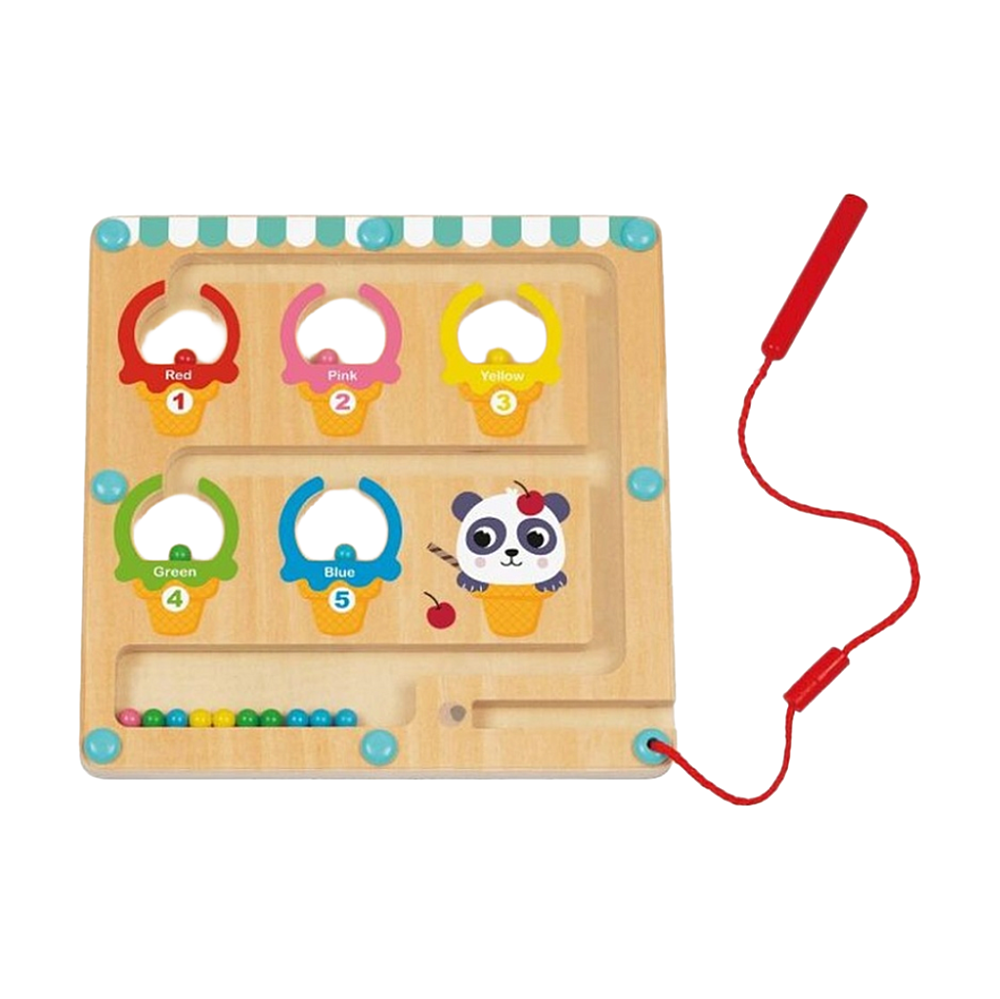 2KIDS TOYS Magnetická hra natoč zmrzlinu