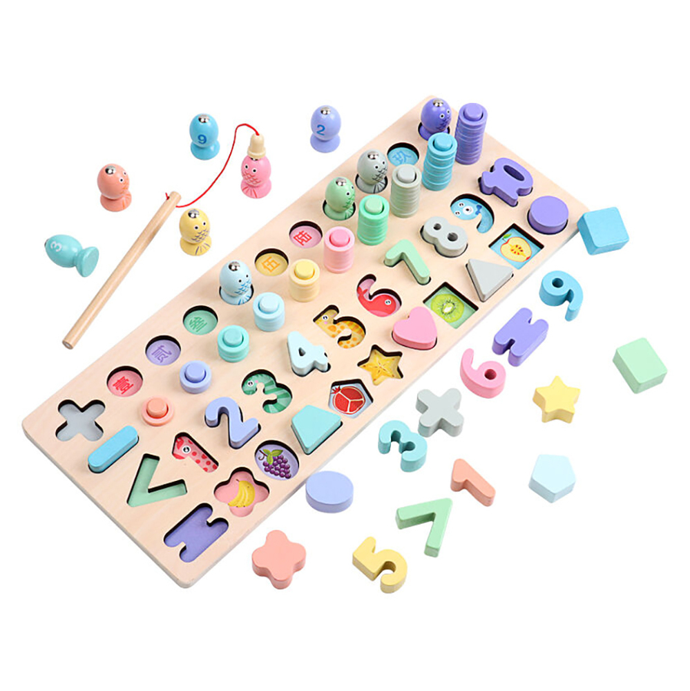 2KIDS TOYS Multifunkční deska vkládačka 4v1