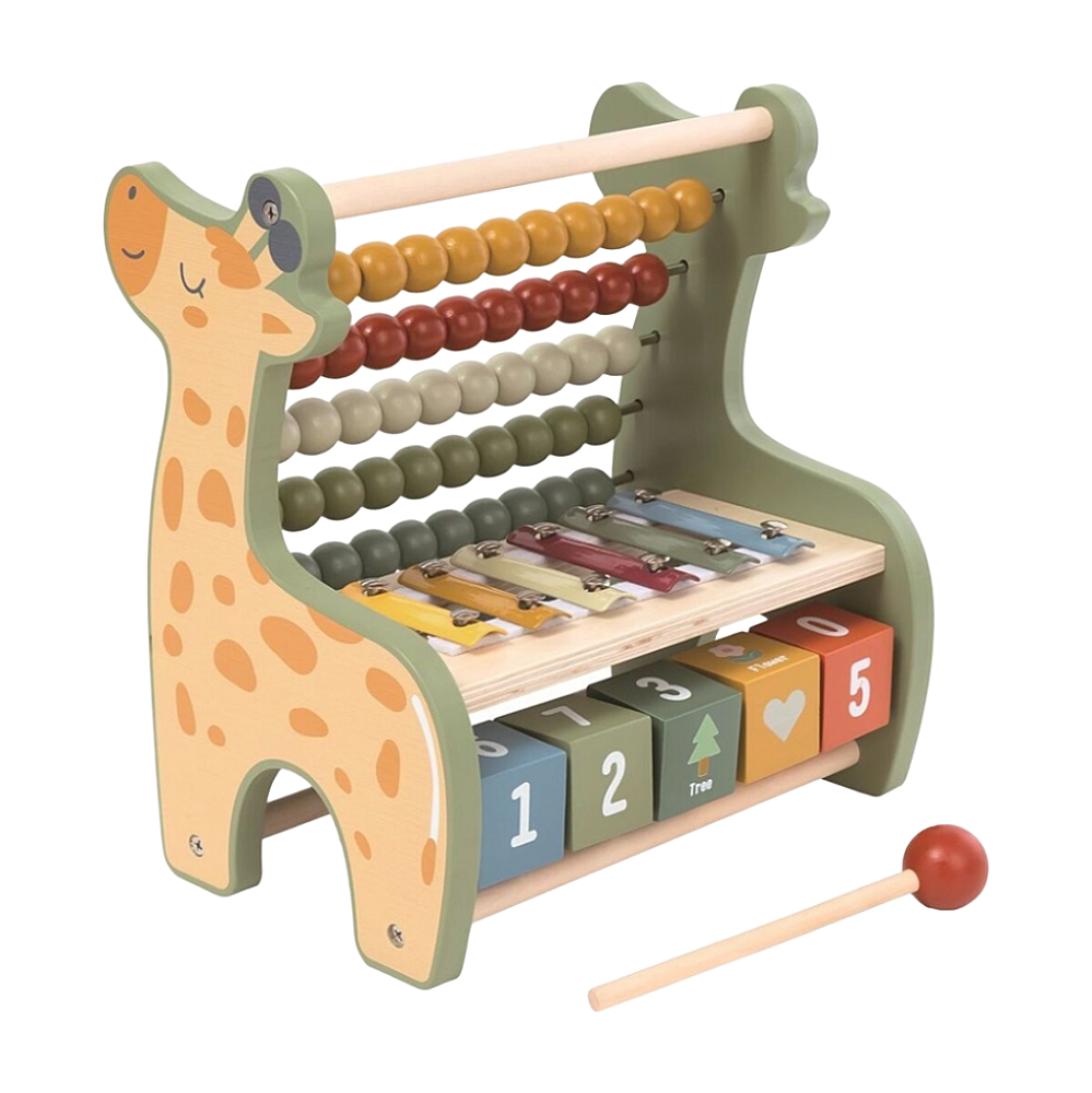 2KIDS TOYS Multifunkční počítadlo žirafa