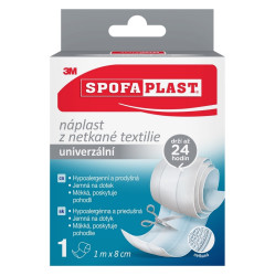 3M™ SPOFAPLAST 864 Náplast z netkané textilie 1 m x 8 cm