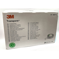 3M™ TRANSPORE Transparentní náplast 1,25 cm x 9,1 m 24ks
