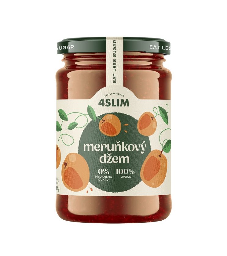 4Slim 100% džem meruňkový 280 g