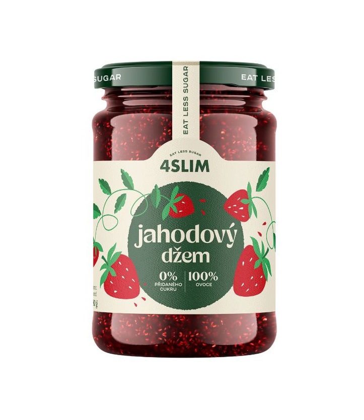 4Slim 100% džem jahodový 280 g