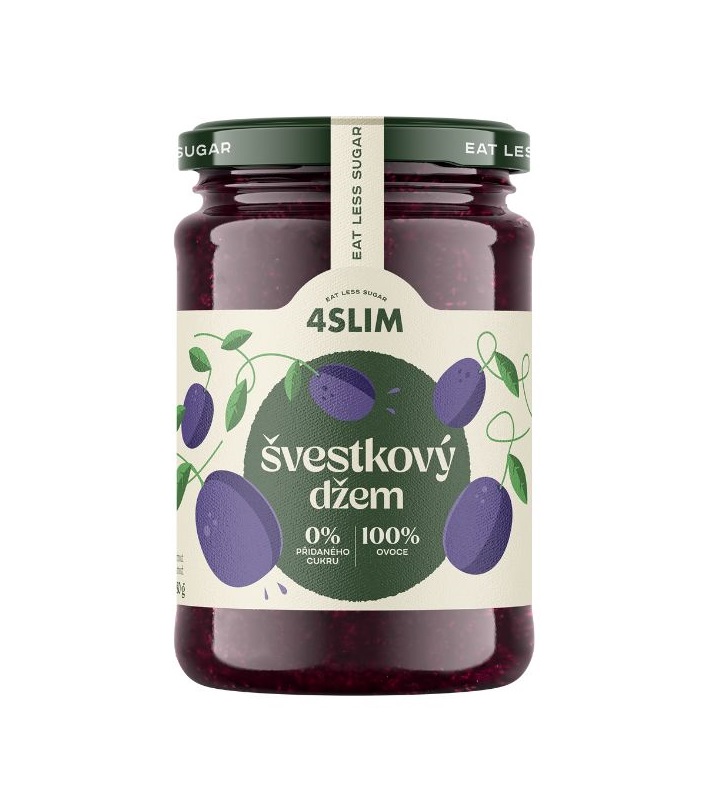 4Slim 100% džem švestkový 280 g