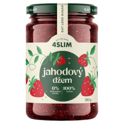 4SLIM Džem jahodový 280 g