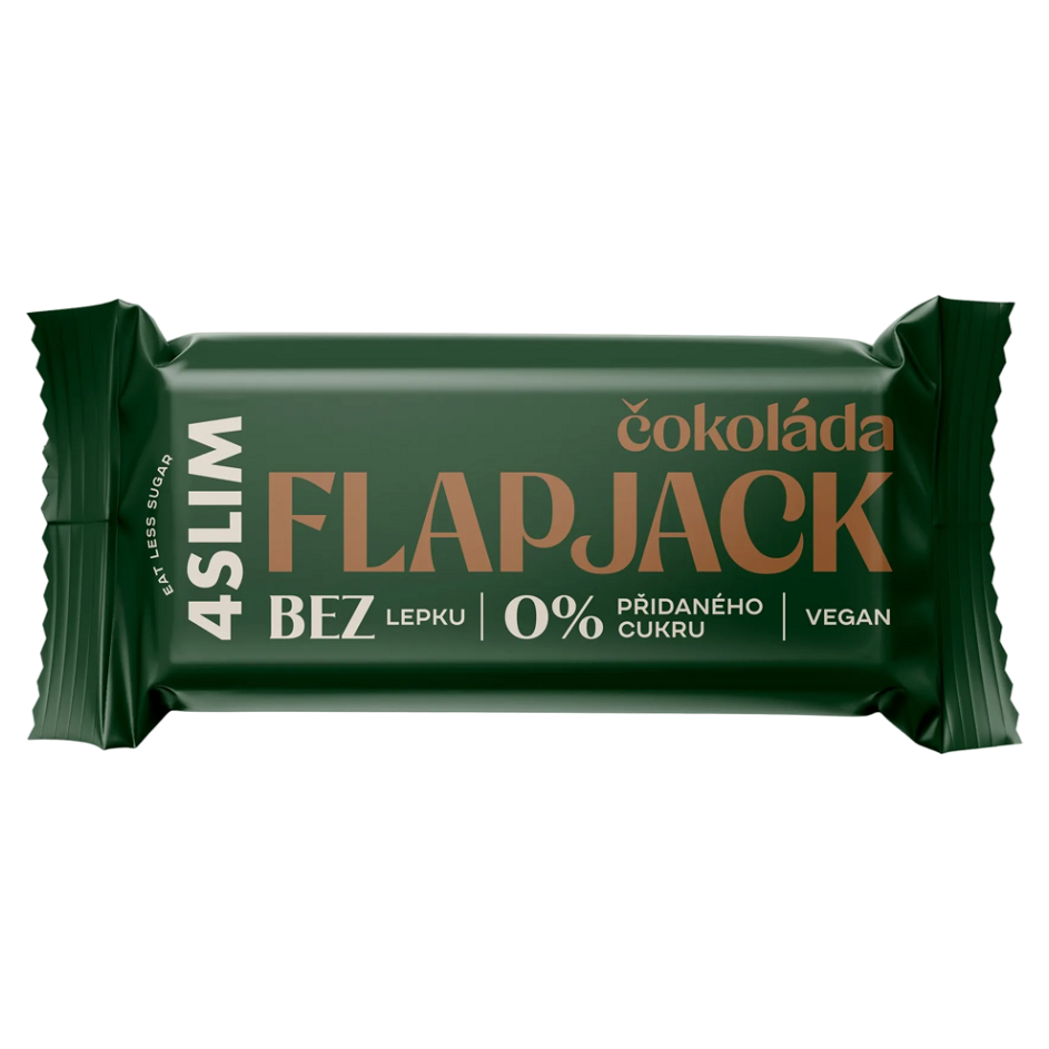 4SLIM Flapjack čokoláda 55 g