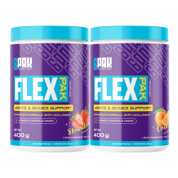 6Pak Nutrition Kloubní výživa Flex Pak 400 g - akce 1+1 pomeranč + jahoda
