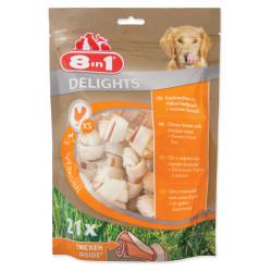 8IN1 Delights kost žvýkací XS 21 kusů