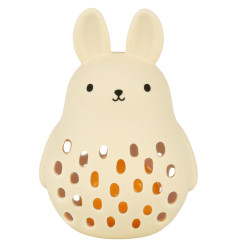 A Little Lovely Company silikonové chrastítko - králíček