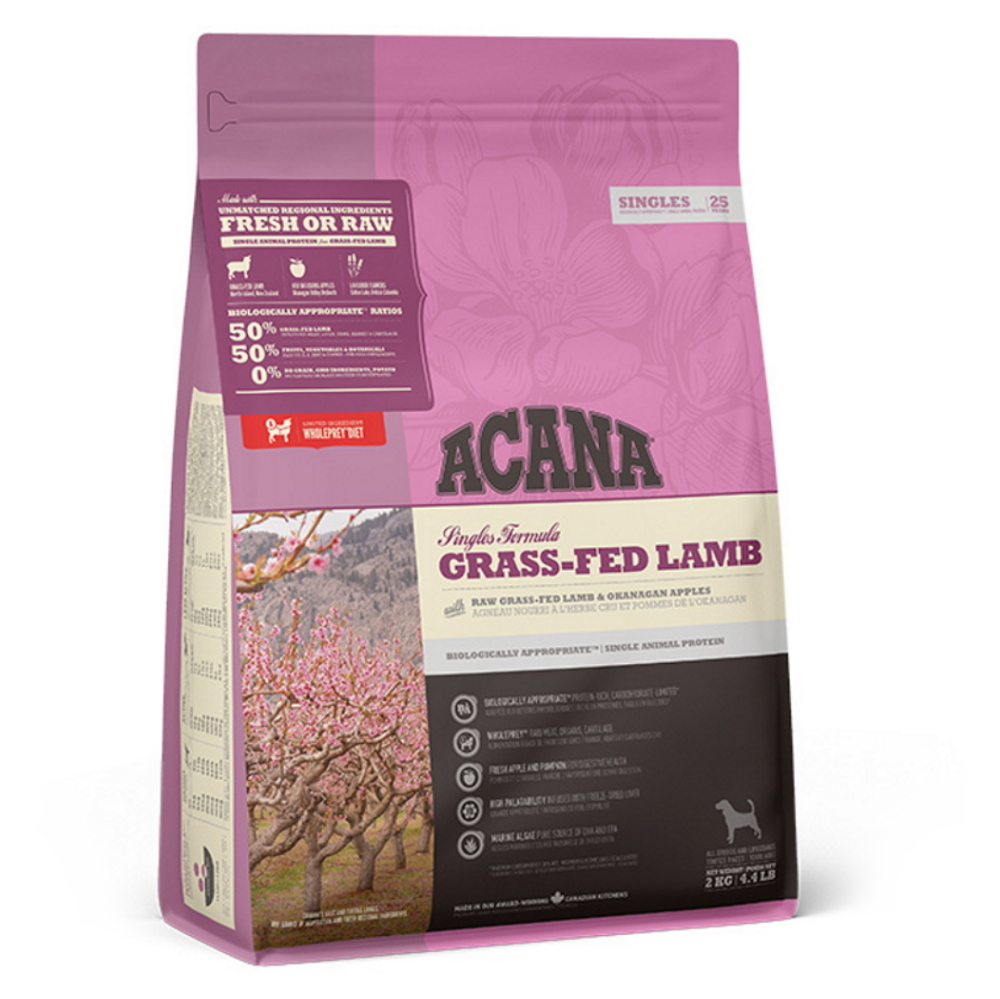 ACANA Grass-Fed Lamb Singles pro psy 1 ks, Hmotnost balení: 11,4 kg