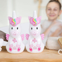 ACCENTRA Little unicorn 2v1 šampon a sprchový gel vanilka 400 ml