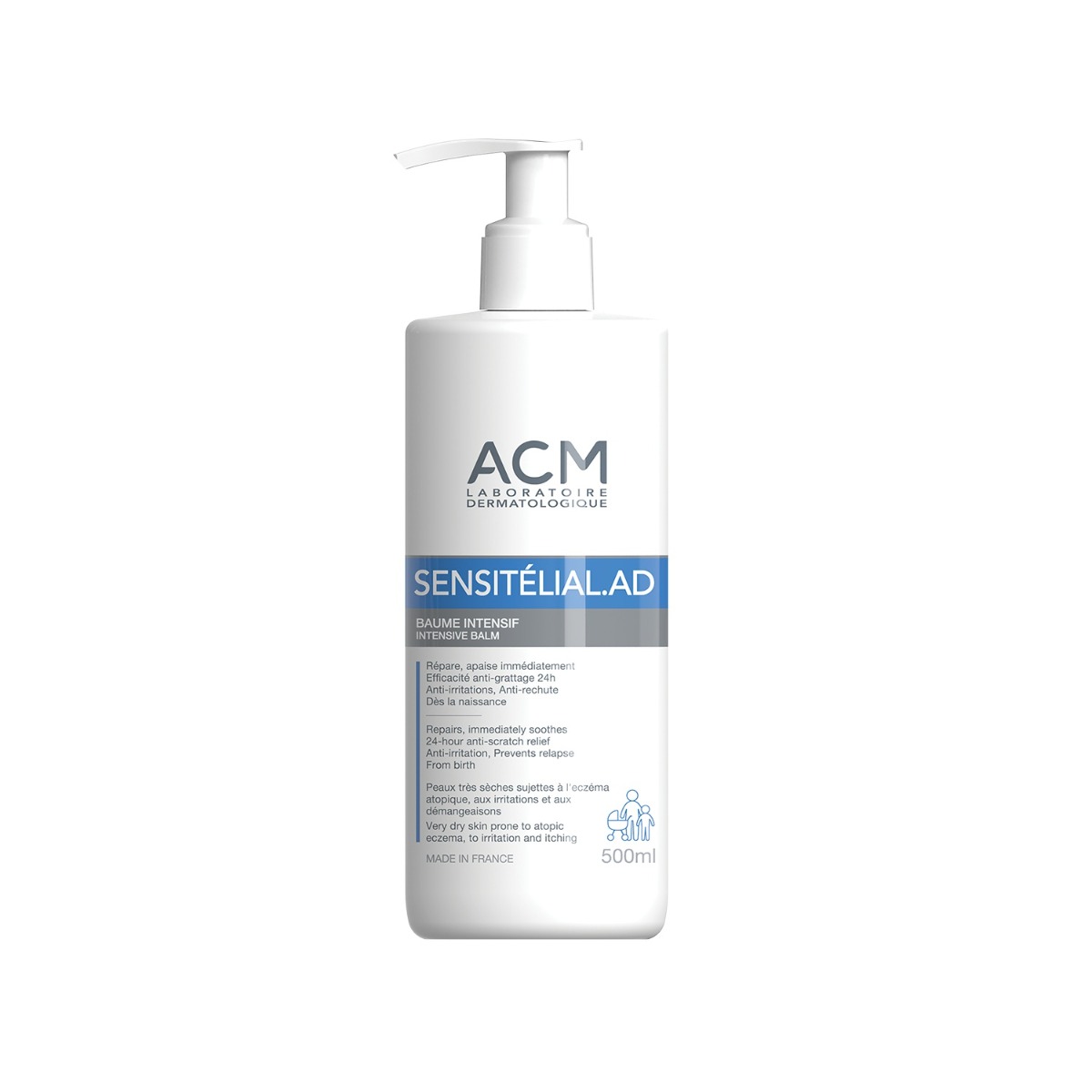 ACM SENSITÉLIAL.AD tělový balzám 500 ml
