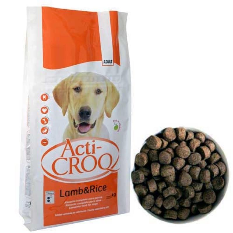 Acti-croq LAMB&RICE 26/12 20kg speciální krmivo pro citlivé psy jehně s rýží