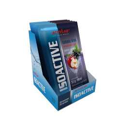 Activlab Isoactive iontový nápoj s yerba maté černý rybíz a jablko 20 sáčků