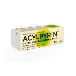 ACYLPYRIN® s vitaminem C 320mg/200mg šumivé tablety 12 kusů
