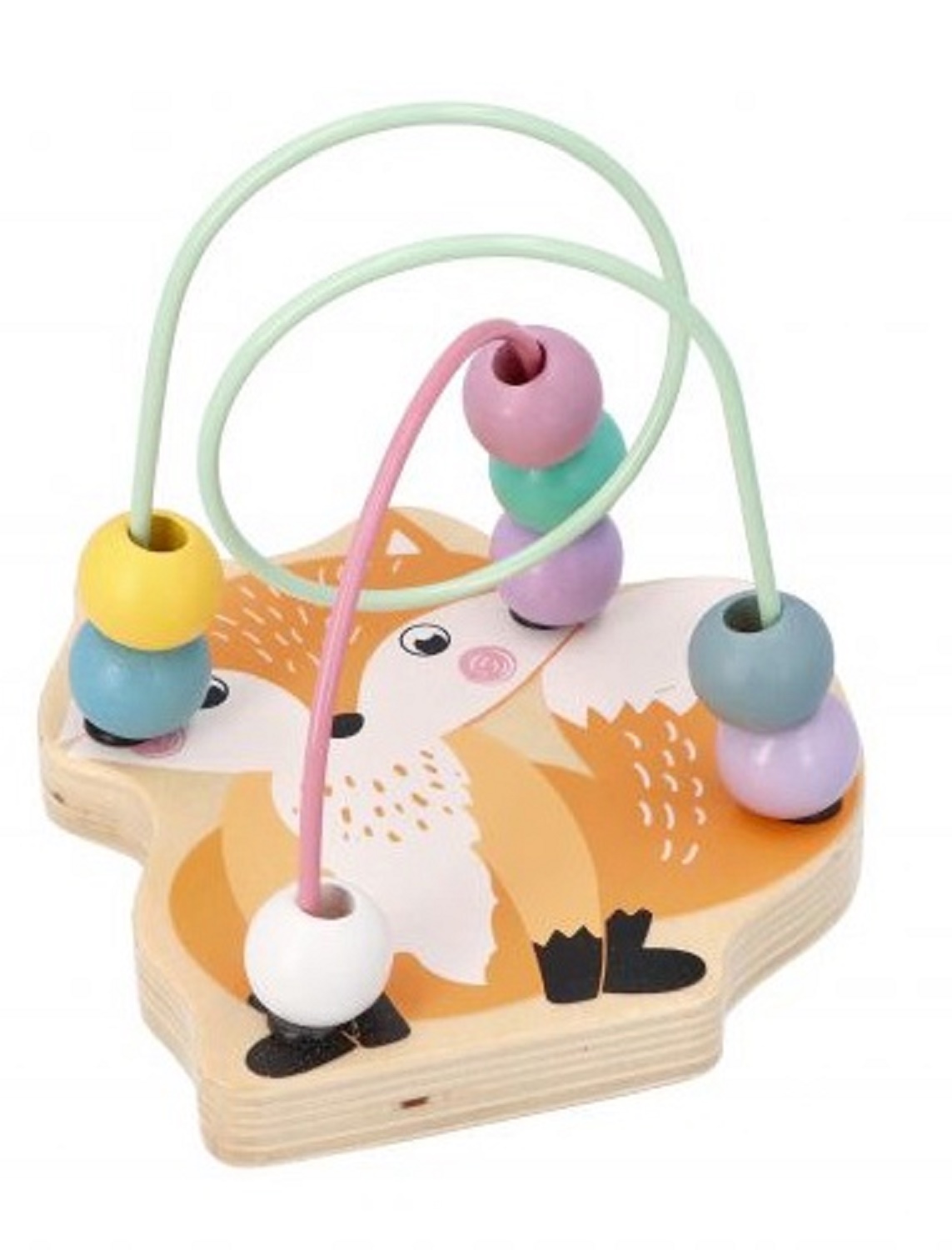 Adam Toys Edukační labyrint Liška - oranžový,