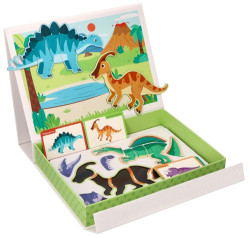 Adam Toys Magnetická vkládačka/puzzle, Dinosaurus
