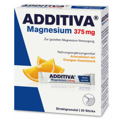 ADDITIVA Magnesium 375 mg direct pomeranč 20 sáčků