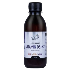 ADELLE DAVIS Lipozomální vitamín D3 a K2 200 ml