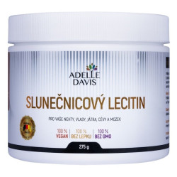 ADELLE DAVIS Slunečnicový lecitin práškový 275 g