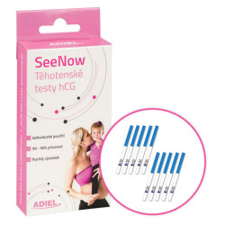 ADIEL SeeNow Těhotenské testy hCG 5 kusů