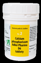 ADLER PHARMA Nr. 2 Calcium phosphoricum  D6 2000 tablet