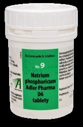 ADLER PHARMA Nr. 9 Natrium phosphoricum D6 2000 tablet