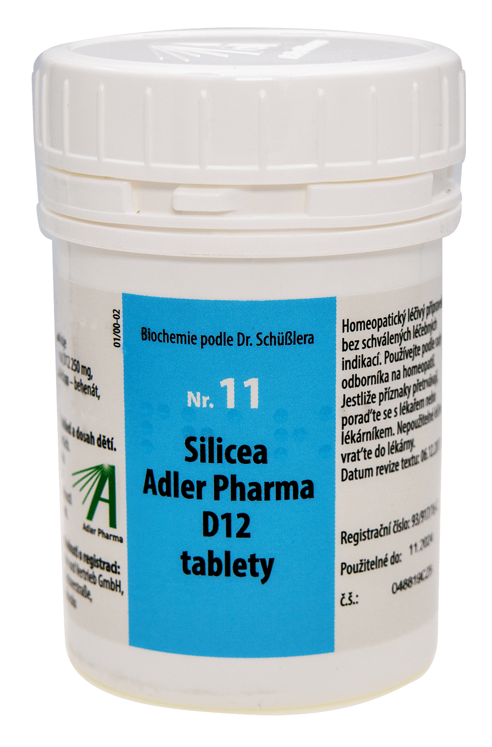ADLER PHARMA Nr.11 Silicea D12 400 tablet