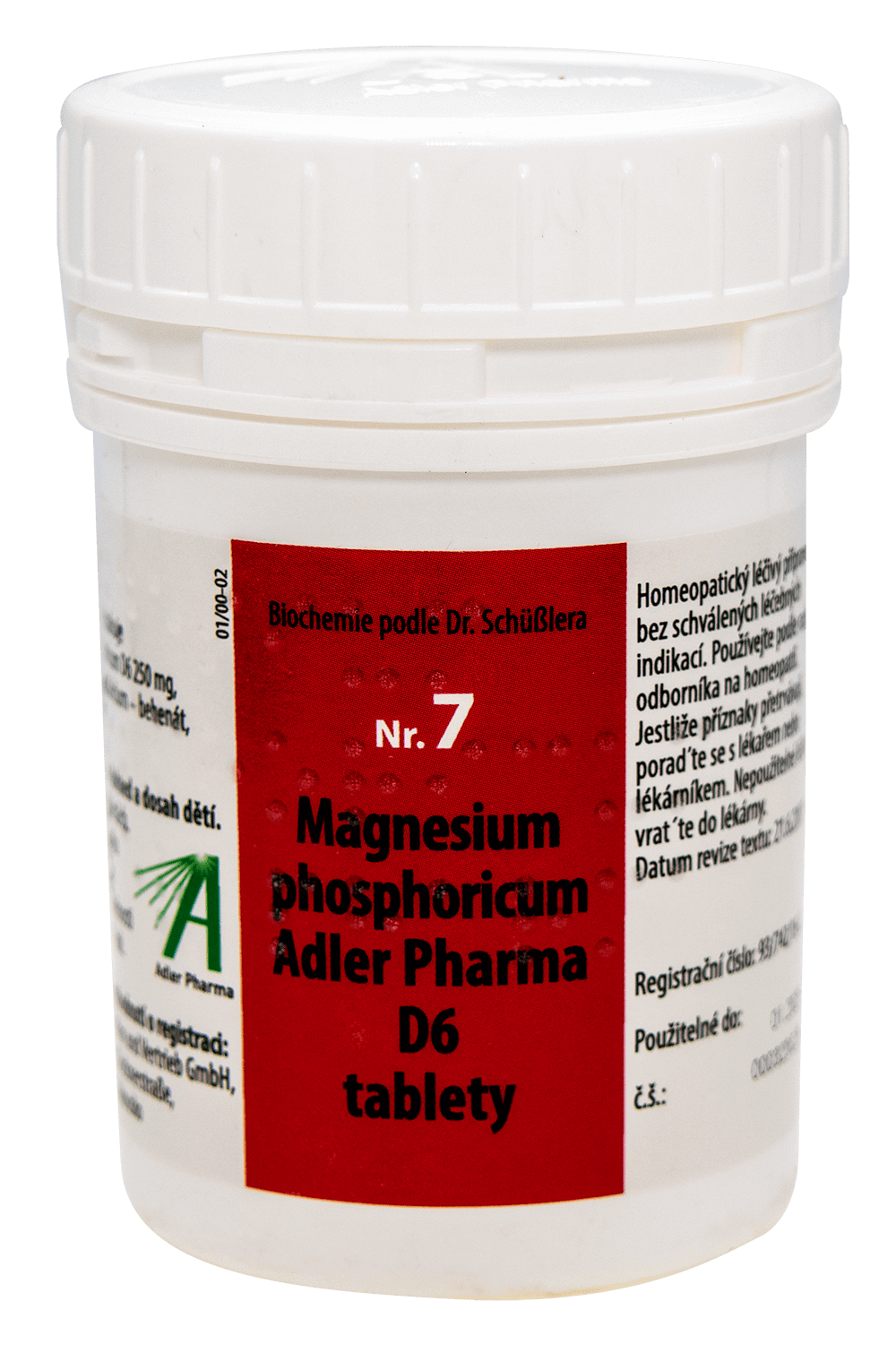 ADLER PHARMA Nr.7 Magnesium phosphoricum D6 400 tablet