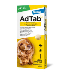 AdTab Žvýkací tablety pro psy >11-22 kg 450 mg 1 tableta