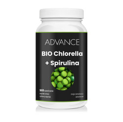 ADVANCE Chlorella + Spirulina 1000 tablet BIO