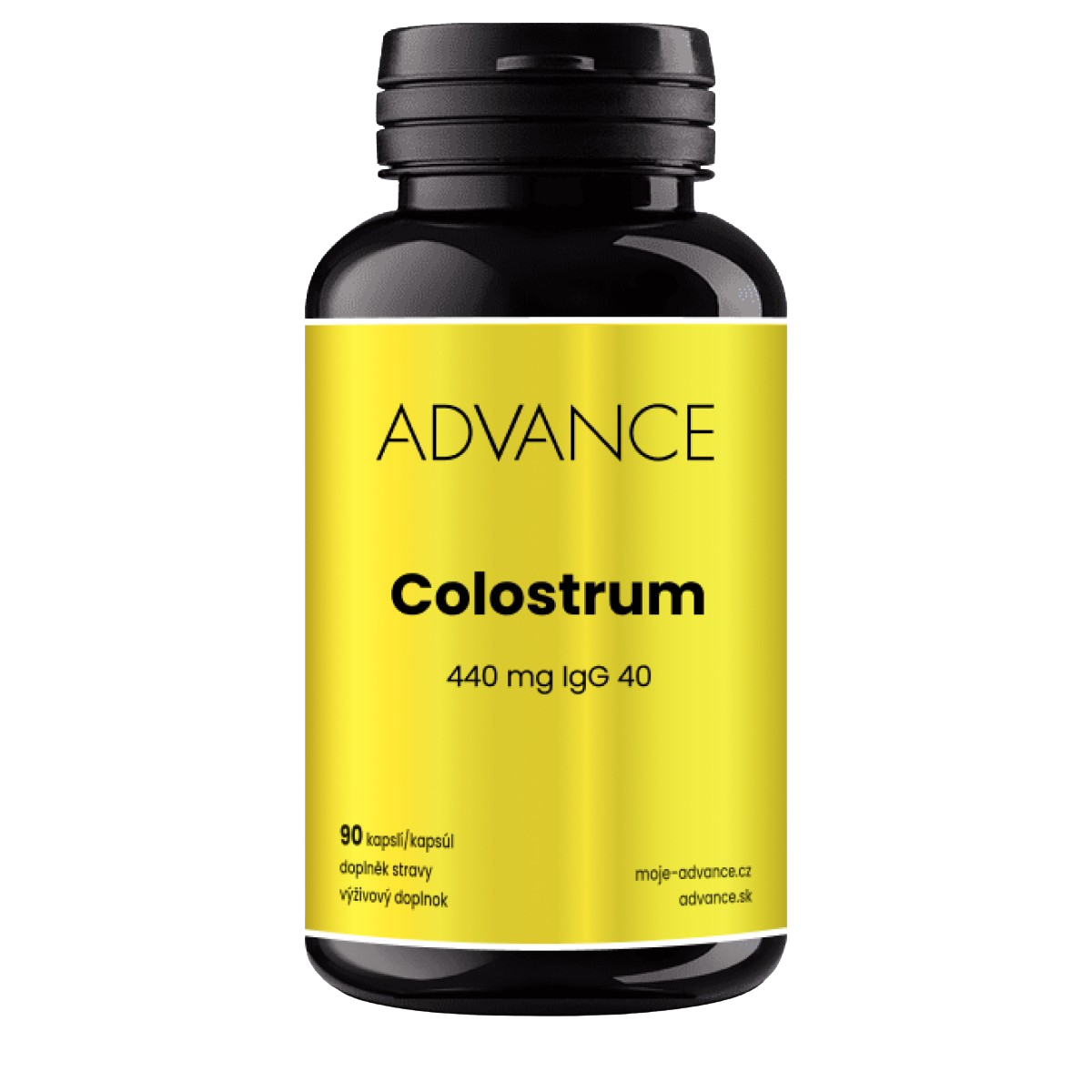 ADVANCE Colostrum - 440 mg IgG 40, 90 kapslí