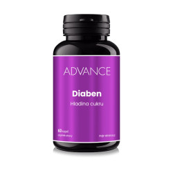 ADVANCE Diaben hladina cukru 60 kapslí