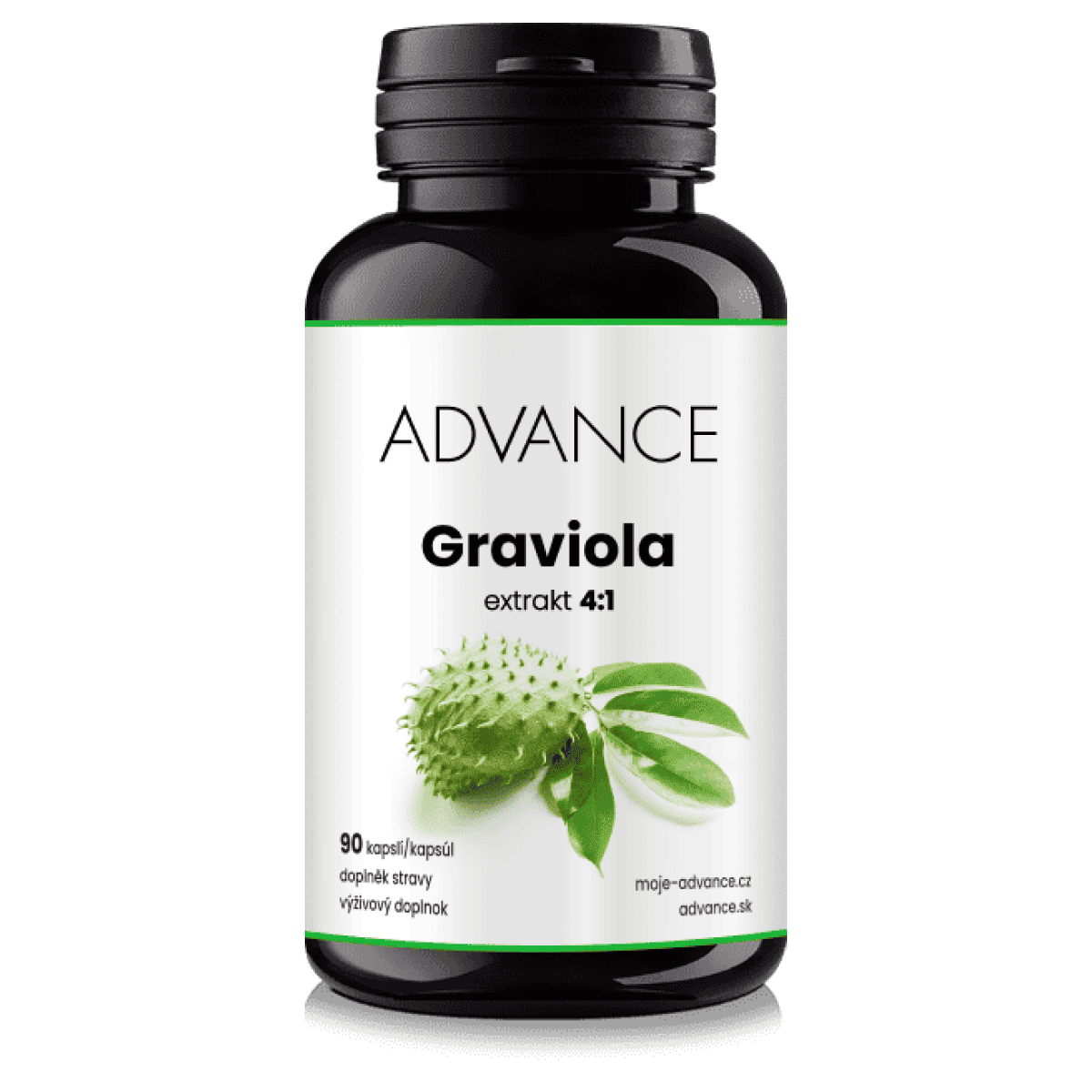 ADVANCE Graviola extrakt 4:1 90 kapslí