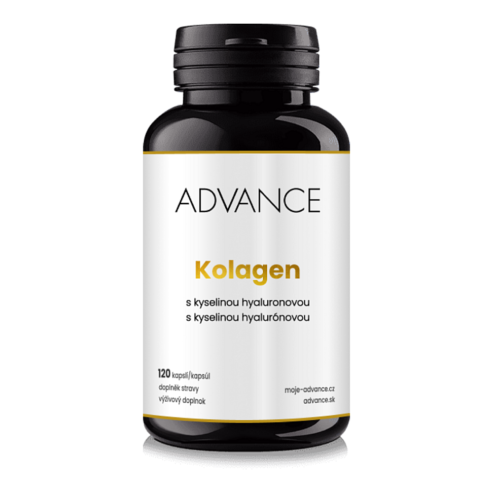 ADVANCE Kolagen s kyselinou hyaluronovou 120 kapslí