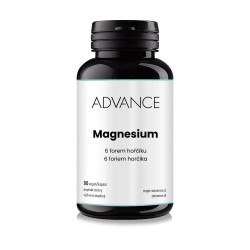 Advance Magnesium 6 forem hořčíku 90 kapslí