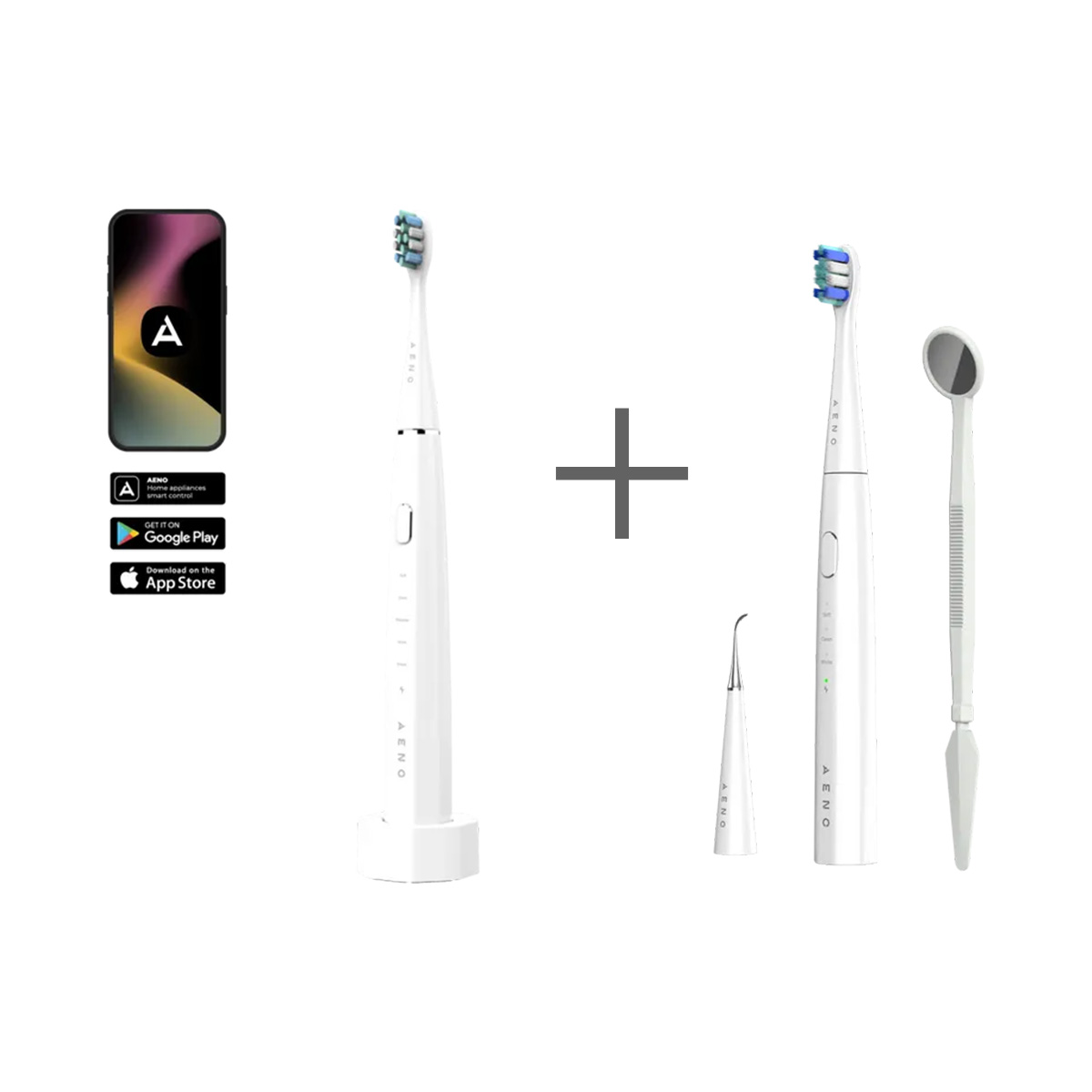 AENO Sonický kartáček DB1S + dárek DB8