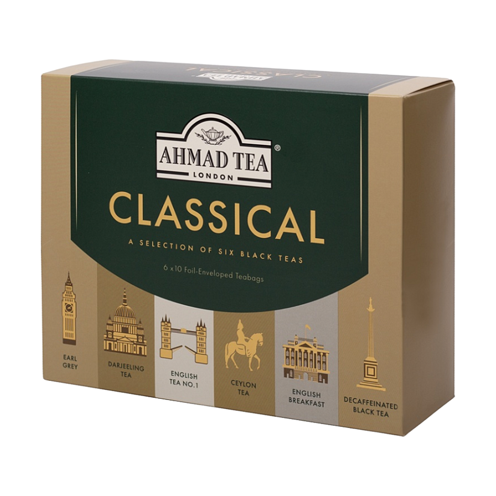 AHMAD TEA Classical tea collection černé čaje 60 sáčků