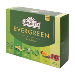 AHMAD TEA Evergreen tea collection zelené čaje 60 sáčků