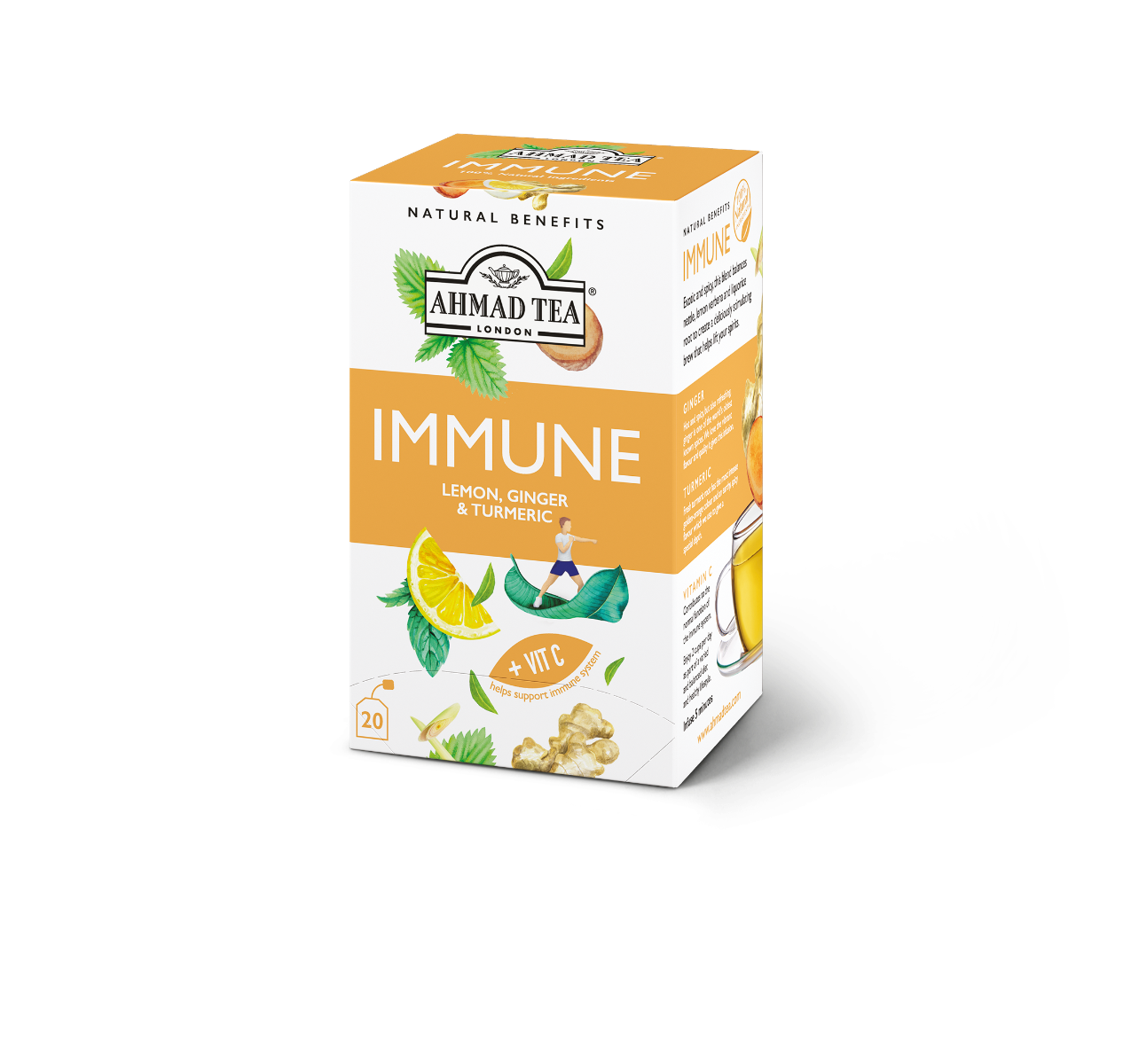 Ahmad Tea Immune porcovaný čaj 20x1,5 g