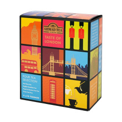 AHMAD TEA Taste of London černé a zelené čaje 40 sáčků