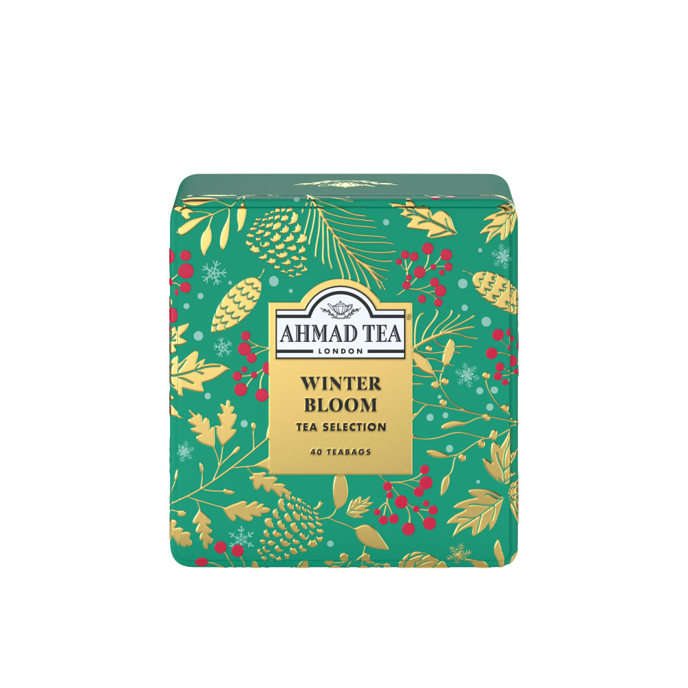 Ahmad Tea Winter Bloom Caddy porcovaný čaj 40x2 g