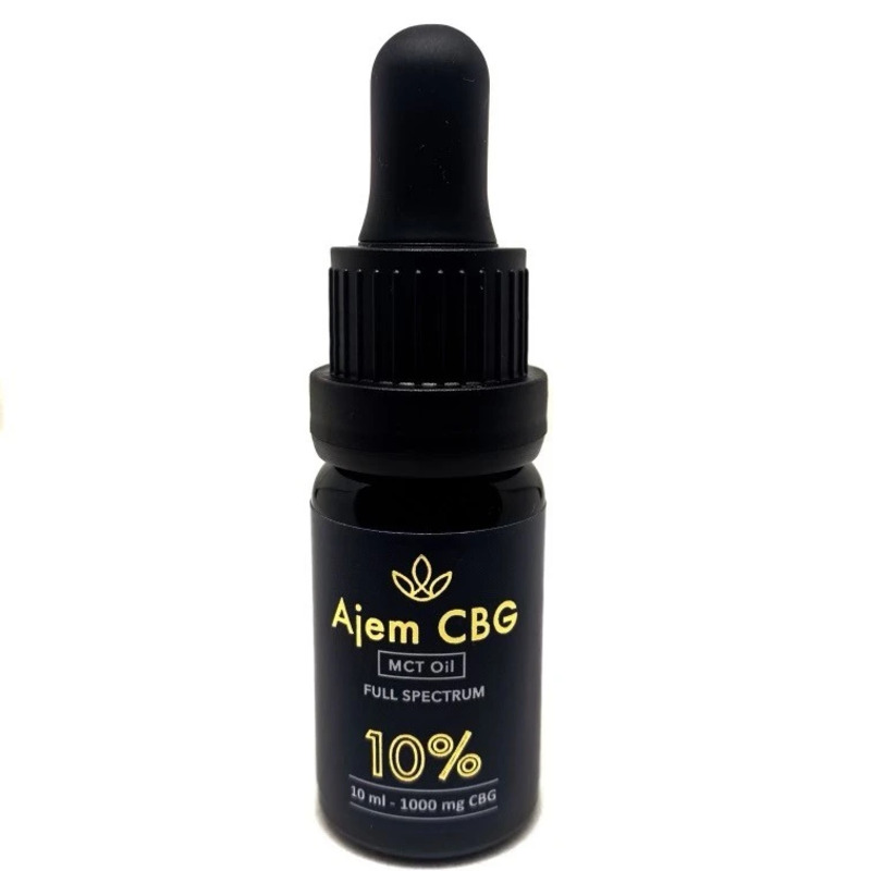 AjemFIT Fullspectrum CBG 10% (MCT olej) - 10ml