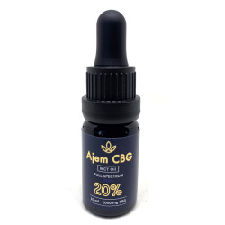 AjemFIT Fullspectrum CBG 20% (MCT olej) - 10ml