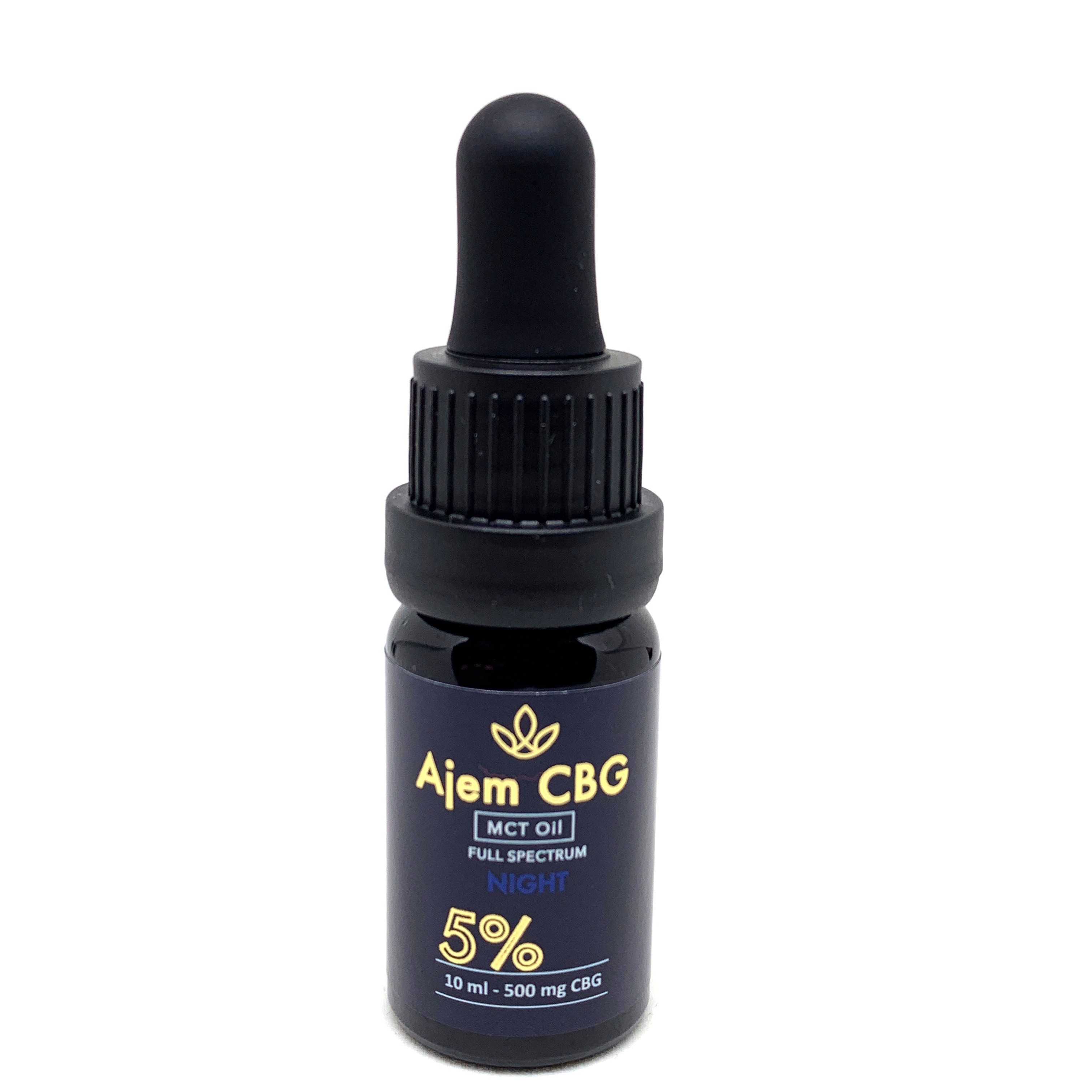 AjemFIT Fullspectrum CBG 5% (MCT olej) - 10ml