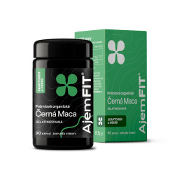 AjemFIT Organic Černá Maca – 90 kapslí