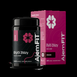 AjemFIT Raw Býčí Žlázy - 240 kapslí - 84g