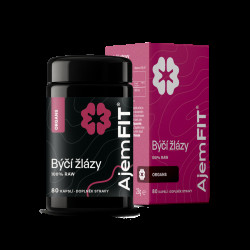 AjemFIT Raw Býčí Žlázy - 80 kapslí - 28g