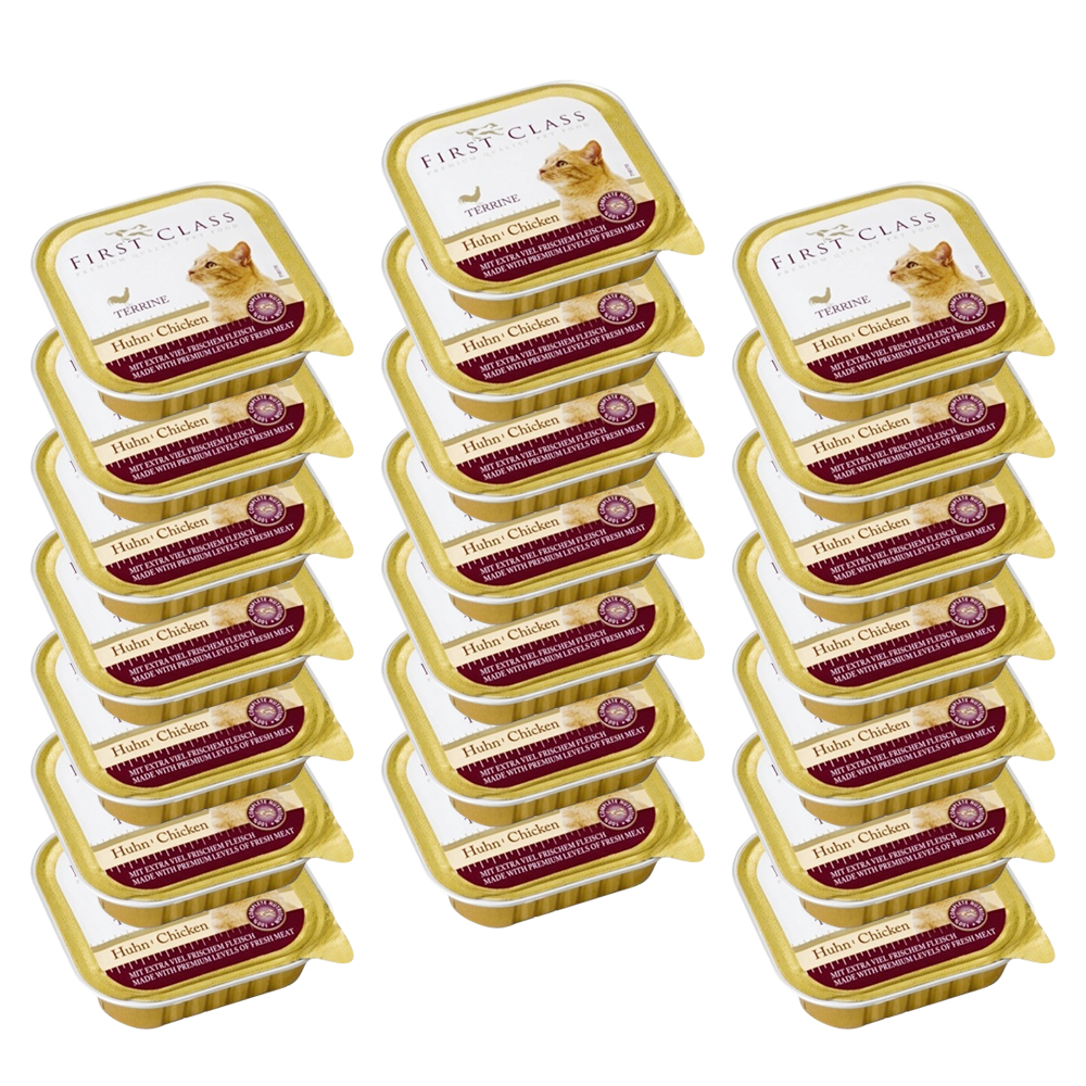 Akinu FIRST CLASS Drůbeží paštika pro kočky 21 x 100 g