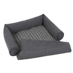 Akinu HUGS Pelech na sedačku pro psy tmavě šedý 80 x 55 cm